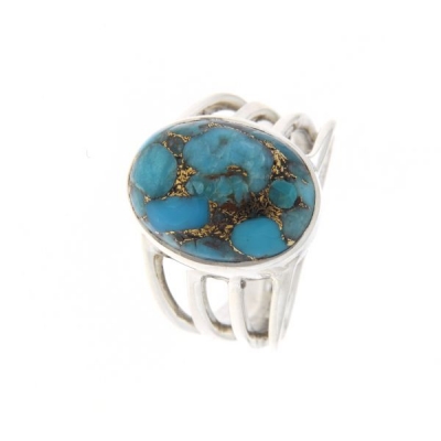Copper Turquoise Ring model R9-006